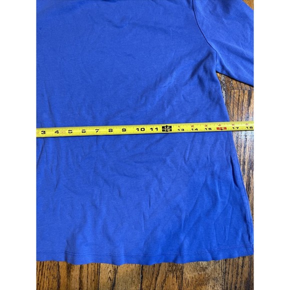 Talbots Long Sleeve Shirt Medium Petite - Picture 5 of 6